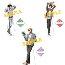 Anime Attack on Titan Eren Jaeger Erwin Smith Levi·Ackerman Cosplay Acrylic Stand Figure Display Model Plate Tabletop Decoration 2024 - buy cheap