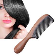 Pro Natural Ox Horn Green Sandalwood Fragrant Comb Wooden Handle Combs Hair Care  2024 - buy cheap