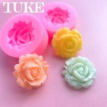 3D Silicone Mold Rose Shape Mould For Soap,Candy,Chocolate,Ice,Flowers Cake decorating tools 2024 - buy cheap