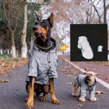 Dog Reflective Windbreaker Outdoor Jacket Windproof Clothes Pug Parent Child Outfit Pet Coat for Small Medium Large Dogs TLC05 2024 - buy cheap