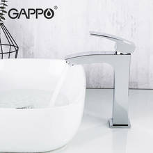 GAPPO Basin Faucet Bathroom Torneira Para Banheiro Chrome Faucet Basin Taps Deck Mounted Hot Cold Water Mixer Tap Crane 2024 - buy cheap