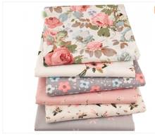 6pcs/lot New Floral Series Twill Cotton Fabric,Patchwork Cloth,DIY Sewing Quilting Fat Quarters Material For Baby&Child,c12880 2024 - buy cheap