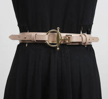 Women's runway fashion genuine leather Cummerbunds female vintage Dress Corsets Waistband Belts decoration wide belt R3448 2024 - buy cheap