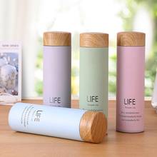 500ml Fashion Stainless Steel Thermos Mug Coffee Tea Vacuum Flask Thermal Water Bottle Travel Thermocup Tumbler Insulated Bottle 2024 - купить недорого