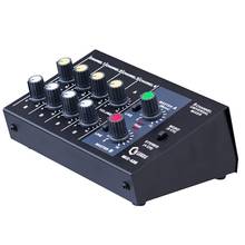 Mixing Console 8 Channel Panel Karaoke Microphone Sound Mixer Digital Adjusting Stereo Us Plug 2024 - buy cheap