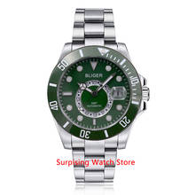 Bliger 43mm Automatic Mens Watch Luxury Brand Ceramic Bezel GMT Clock Luminous Waterproof Sapphire Mechanical Wristwatch Men 2024 - buy cheap