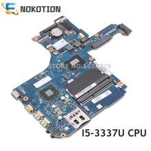 Материнская плата NOKOTION VGFT MB Rev 2,1 H000067730 для ноутбука Toshiba satellite P55 P55 S50T L50 L55, системная плата DDR3 HD4000 2024 - купить недорого