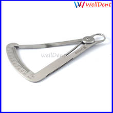 Calibrador de laboratorio Dental, corona para cera o Metal, calibre de resorte Iwanson, instrumento Dental, herramientas de dentista 2024 - compra barato