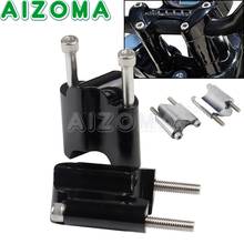 For Harley Sportster XL 1200X Forty-Eight 2010-Up CNC Motorcycle Handlebar Riser Extension Kit 1 Inch Bar Clamps Black/Silver 2024 - buy cheap