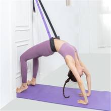 Adjustable Aerial Yoga Strap on Door Yoga Rope Swing Stretching Belt Anti-gravity Inversion Exercise Belt Flexibility Trainer 2024 - buy cheap