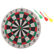 1 Set New Dart Board & Darts Game Set Perfect for Man Cave Game Room Kids Decoration 2024 - buy cheap