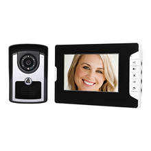 7 inch Monitor HD Camera Video Door Phone Doorbell Intercom System IR Night Vision Wired Doorbell Camera 2024 - buy cheap