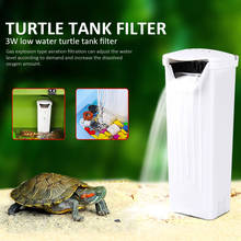 Водопад фильтр для черепахи аквариумный фильтр низкий фильтр для воды рыба товары для домашних животных циркуляционный 3 Вт эффективный 2024 - купить недорого