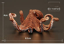 New sea animal Octopus model figures collectible figurine kids educational toys children Christmas Gift 2024 - buy cheap