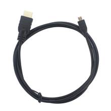 4K 1,5 м черный Micro HDMI-совместимый с HDMI-кабель для Raspberry Pi 4 Model B Micro HDMI-совместимый с кабелем 2024 - купить недорого