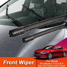 2pcs Car Wiper Blade Windscreen Wipers For Mazda CX-3 CX-5 CX-7 CX-7 3 Axela 6 Atenza Windshield Rubber Auto Wiper Accessory 2024 - buy cheap