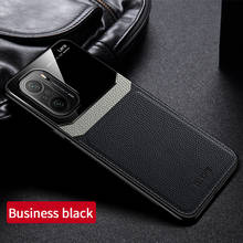 For Xiaomi Poco F3 Case Cover Leather Glossy Back Soft Bumper Phone Case For Xiomi Poco F3 Fundas 2024 - buy cheap