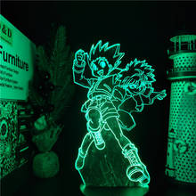 Hunter X Hunter Аниме ночные светильники Светодиодный Гон и киллуа аниме лампа украшение дома Lampara HXH Декор Lampe украшение для спальни освещение 2024 - купить недорого