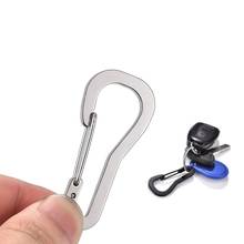 Stainless Steel Keychain Carabiner Clip Snap Hook Keyring Hanging Buckle Car Keychain Holder Outdoor Travel Climbing EDC Tool 2024 - buy cheap