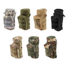 Hunting MOLLE Hydration Water Bottle Bag Holder Carrier  Pouch with Zipper Accessory Pouch 2024 - buy cheap