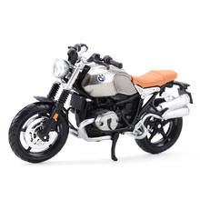 Maisto 1:18 BMW- R nineT Scermber статического Литой Транспортных средств Коллекционная хобби модель мотоцикла, игрушки 2024 - купить недорого