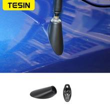 TESIN Car Stickers for Dodge RAM 1500 Car Antenna Base Decoration Cover Trim for Dodge RAM 1500 2010-2017 Black Car Accessories 2024 - buy cheap