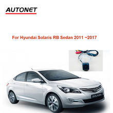 Камера заднего вида для Hyundai Solaris RB sedan 2011 2012 2013 2014 2015 ~ 2017 камера номерного знака/CVBS камера заднего вида 2024 - купить недорого
