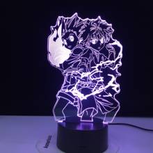 Hunter X Hunter Gon and Killua Figure 3D Night Light Anime Nightlight for Kid Bedroom Decor Lighting Child Bedside Gift Lamp 2024 - buy cheap