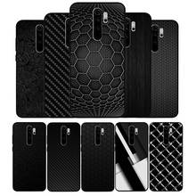 Car carbon fiber simple Black Soft Phone Case For Xiaomi Redmi note 9 8 7 6 5 4 Pro S for redmi 4A 4X 5 Plus 5A 7A Cover 2024 - buy cheap