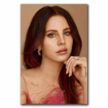 F224 Lana Del Rey Hot Silk Fabric Wall Poster Art Decor Sticker Bright 2024 - buy cheap