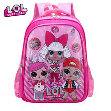 LOL superise Dolls-mochila escolar para niñas, bolso escolar de alta capacidad con estampado de figuras de Anime, mochilas para niños 2024 - compra barato