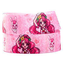 New design 50 Yards Japanese Cartoon pattern Printed Grosgrain,satin Ribbon 2024 - buy cheap