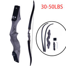 60 inches American Hunting Bow 30-50lbs Draw WeightWood Takedown Recurve Bow Powerful Hunting Archery Bow Arrow Outdoor Hunting 2024 - buy cheap