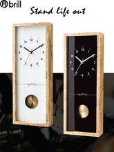 Reloj de pared Retro de estilo japonés para decoración del hogar, Péndulo de cuarzo, creativo, oscilante, para sala de estar y dormitorio, 50 2024 - compra barato