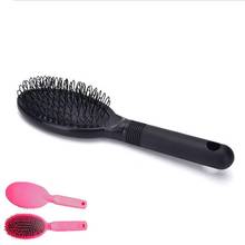 Escova de cabelo, instrumento feminino, escova pente de aço antiestática para treinamento e extensão capilar 2024 - compre barato