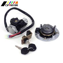 Motorbike Lockset Ignition Switch Lock Key Set Gas Tank Cap Cover Seat For SUZUKI GSX 750 600 1200 GSXR 600 750 TL 1000R 1000S 2024 - buy cheap