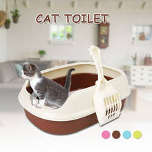 Cat Litter Shovel Plastic Litter Box Cat Toilet Lightweight Cleaning Home Anti-Breaking Portable Shatter-Resistant Pet Supplies 2024 - buy cheap