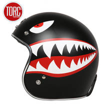 JET Helmet TORC Motorcycle Helmet Retro Lucky 13 Scooter Vintage Open Face Helmets Half Moto 3/4 Casco 2024 - buy cheap
