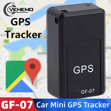 Мини GPS трекер GF-07 GPS магнитные SOS устройства слежения для автомобиля ребенка расположение трекеры локатор системы 2G 2024 - купить недорого
