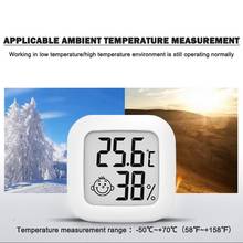 Mini Indoor Thermometer Digital LCD Temperature Sensor Humidity Meter Thermometer Room Hygrometer Gauge 2024 - buy cheap