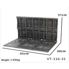 Universal HANGAR garage frontline base scene VT-116-31 for RG 1/144 MG 1/100 model free combination DM017 2024 - buy cheap