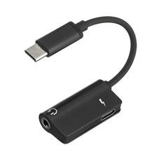 1 шт. USB Type C до 3,5 мм разъем для наушников адаптер AUX кабель Разъем для Samsung S10 S9 для Huawei Mate20 аксессуары для смартфонов 2024 - купить недорого