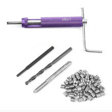 Damaged Thread Repair Insertion Tool Kit  20Pc M6*1.0*2D for Helicoil Threaded Insert 2024 - buy cheap