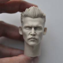 1/6 Gellert Grindelwald Unpainted Head Models for 12''Figures Practice 2024 - buy cheap