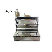 220V Cigarette Box Tissue Box Three-dimensional Packaging Machine Semi-automatic Film Machine Transparent Film Packaging Machine 2024 - buy cheap