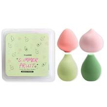 4/3pcs Professional Fruit Shape Cosmetic Puff Sponge Powder Puff For Foundation Concealer Make Up Cream Cosmetic Powder Puff 2024 - buy cheap