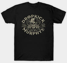 Camiseta de DROPKICK para hombre, ropa Harajuku, MURPHYS, Skull Hat, SM, MD, LG, XL, XXL, nueva 2024 - compra barato