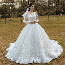 "Vestido de baile de casamento com apliques, 2024 - compre barato