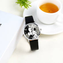Микки Маус Минни мультяшная игрушка часы классические детские повседневные студенческие женские туфли с рисунком из аниме часы мультфильм часы для повседневного ношения 2024 - купить недорого