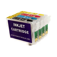 Cartucho de tinta recargable T0711 T0714 para impresora Epson Stylu DX7400 DX7450 DX8400 DX8450 DX9400F S20 S21 SX100 SX110 SX105 SX115 2024 - compra barato
